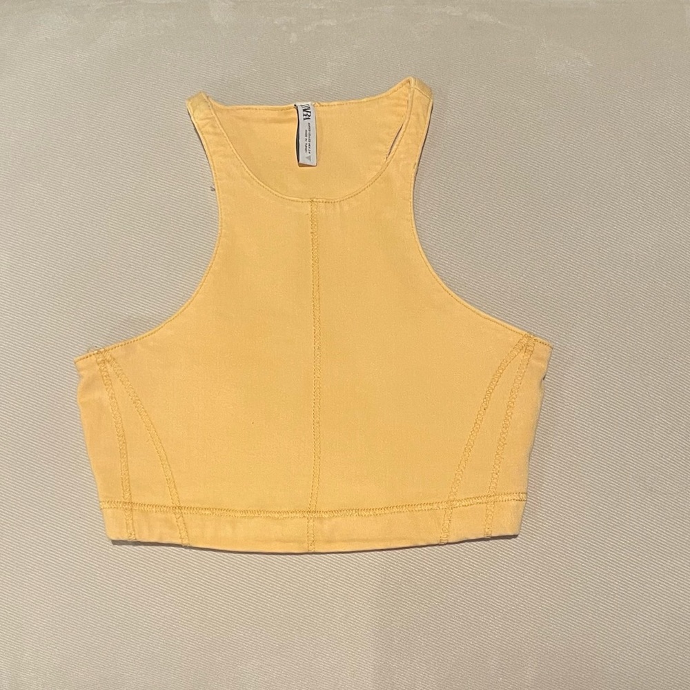 Zara Yellow Tank.